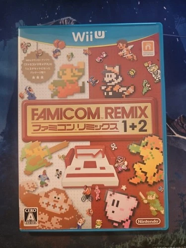 Famicom Remix 1 + 2 Nintendo Wii U JAPAN JAPANESE JP IMPORT **USA SELLER**