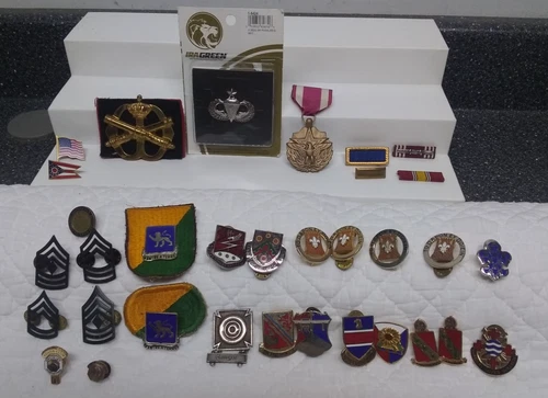 US ARMY Parachute Vietnam Lot Vintage Military Medals