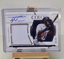 Taylor Trammell Auto /99 2022 Panini National Treasures - Colossal Material