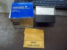 NIB YOKOGAWA 251240NGNG PANEL METER 0-20 A-C AMPERES (367-3)