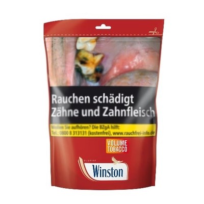 Winston Zigarettentabak Classic Volumen XXL-Beutel 100 Gramm