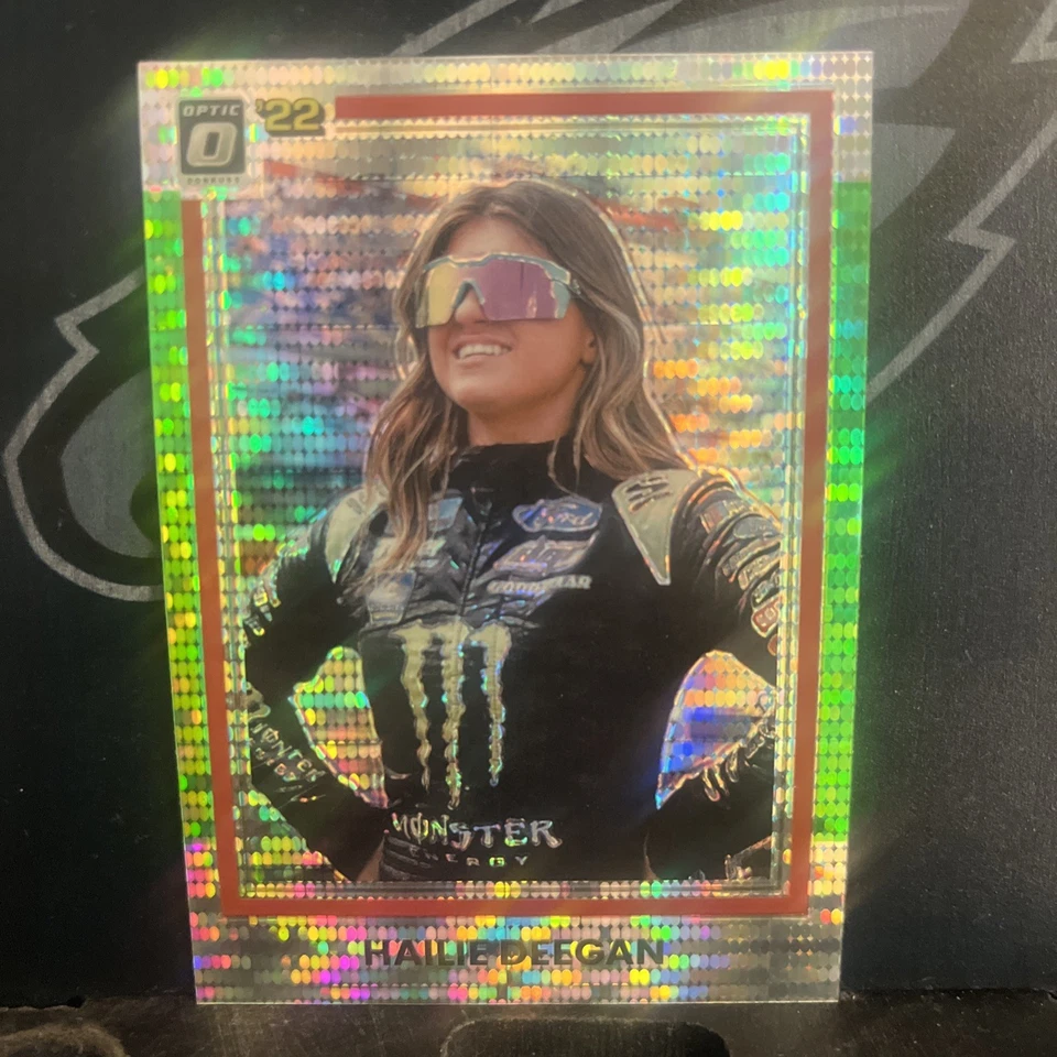 Hailie Deegan Card Lot! Rookie Prizm, Parallels! - Image 3 of 3