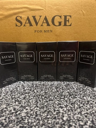 5 X Savage Men's Perfume 100ml Eau De Parfum Gift For Him Men Fragrance New