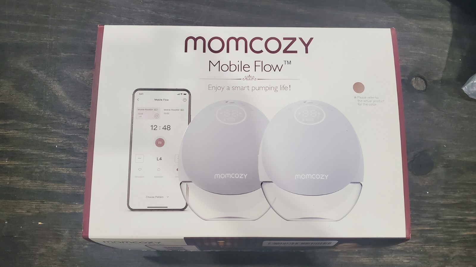 Momcozy M9 Hands-Free Breast Pump with Mobile Flow and App Control for Discreet Use-image