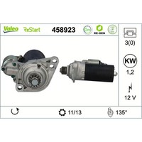 Anlasser Starter 12 V 1,2 Kw Valeo Iam-Expertise Passend FüR U.A. VW Golf