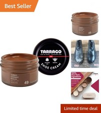 Shoe Cream Professional Shoe Polish for Leather Boots, Shoes, Purse, Furnitur...