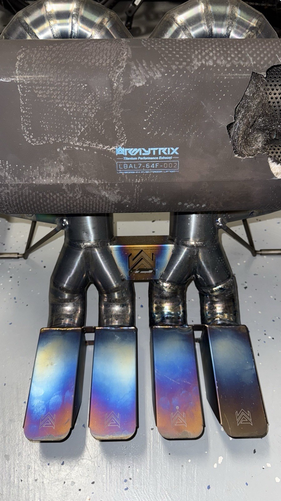 Lamborghini Aventador / Aventador SV Armytrix Titanium Exhaust LP 700 LP750