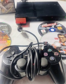 Sony PlayStation 2 Slim Console with Controller, Star Wars, Transformers Games