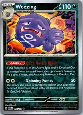 Weezing [Reverse Holo] #110 Prices | Pokemon Scarlet & Violet 151