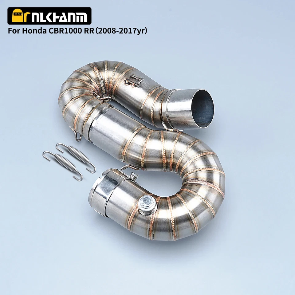 For HONDA CBR1000 CBR1000RR Exhaust Mid Pipe Connect Tube Link 2008-2017 - Изображение 3 из 4