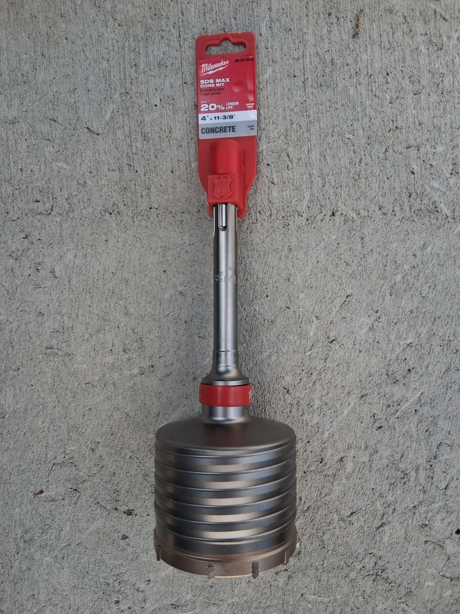 Milwaukee 48-20-5432 - Punta Per Carotaggio SDS-Max 4x11-3/8", Prodotta In Germania