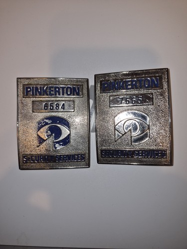 2-Security Badges (Pinkerton)
