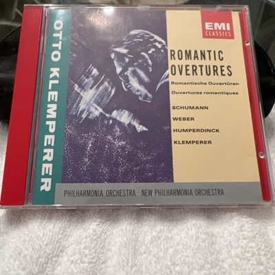 Romantic overtures, Weber, Schumann(CD, 2007) EMI classics Klemperer Philharmoni