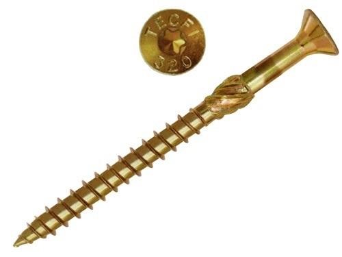 50 Viti Legno Tropicalizzate 8x380 Torx - Qualità Carpenteria Italiana