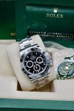 2025 Rolex Daytona 126500LN Black Dial FULL SET INC ORIGINAL RECEIPT!