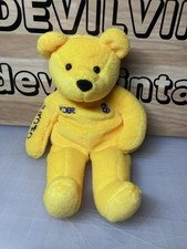 1999 Kobe Bryant Salvino's B-Ball Bammers Beanie Bear PROMO LA Lakers