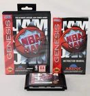 NBA Jam Sega Genesis Complete CIB! Authentic! Very Good Condition! Nice!