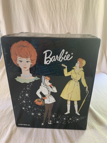Barbie Black Carrying Case - Picture 1 of 8