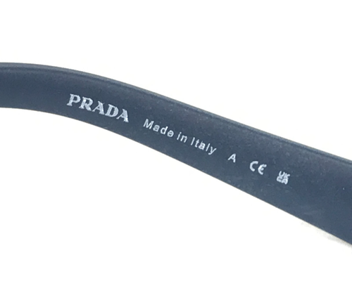 Prada Linea Rossa Sunglasses SPS51Z 1BO-70A Matte Black Dark Blue Mirror Violet - Picture 13 of 14