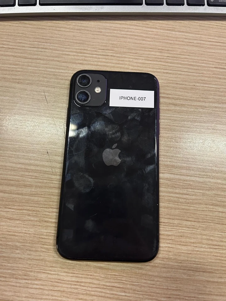 APPLE IPHONE 11 64 GB NERO A2221 SMARTPHONE DISPLAY CREPATO SCHEDA FUNZIONANTE - Immagine 2 di 4