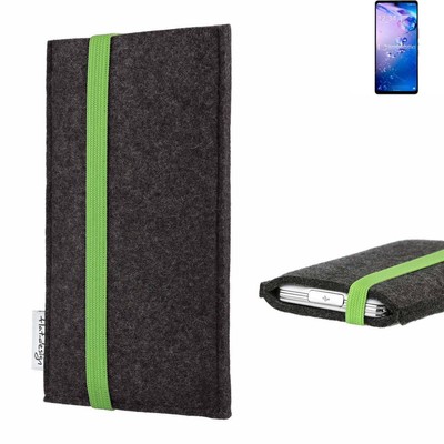 für Sharp Aquos Zero6 Handyhülle Tasche Hülle Filz vegan