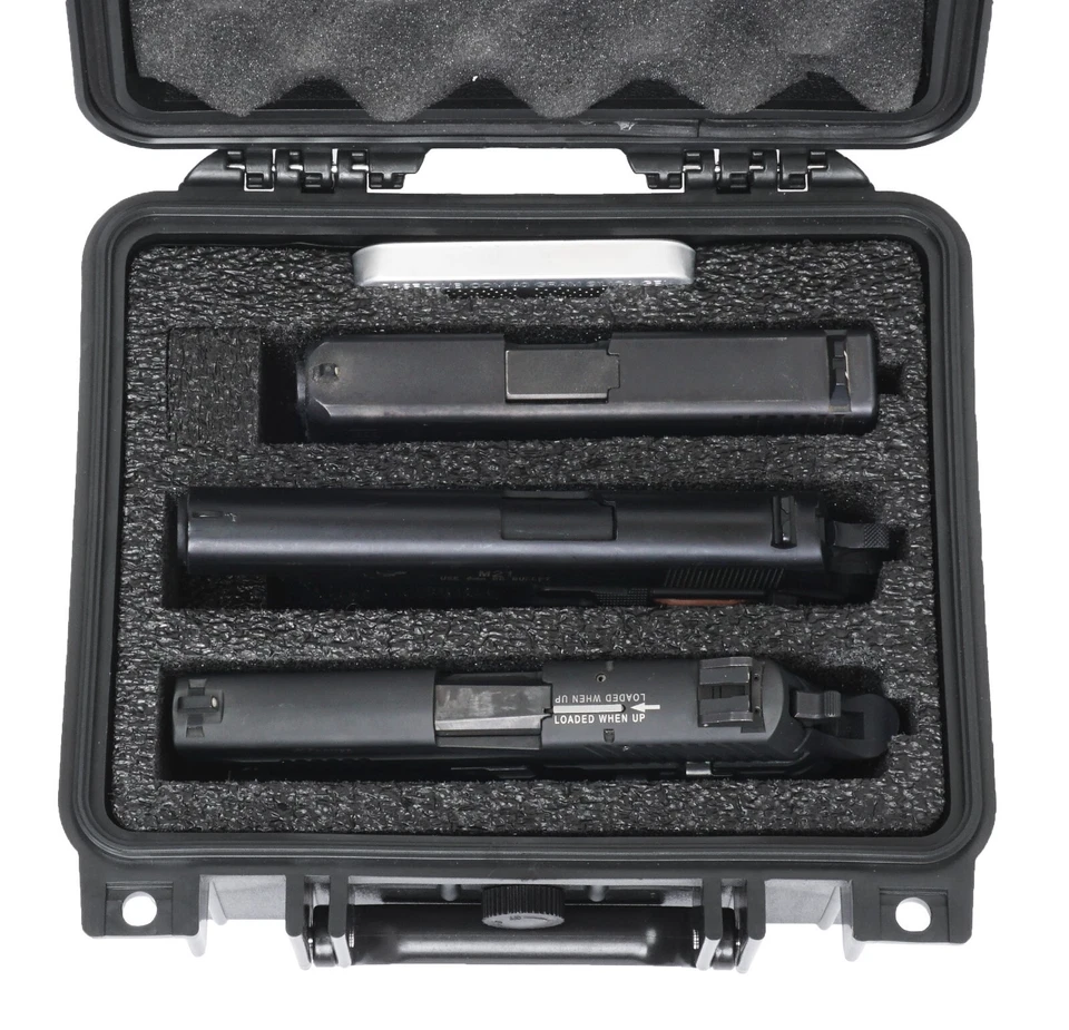 Case Club Waterproof 3 Pistol & 3 Magazine Case with Included Silica Gel - Image 2 of 4