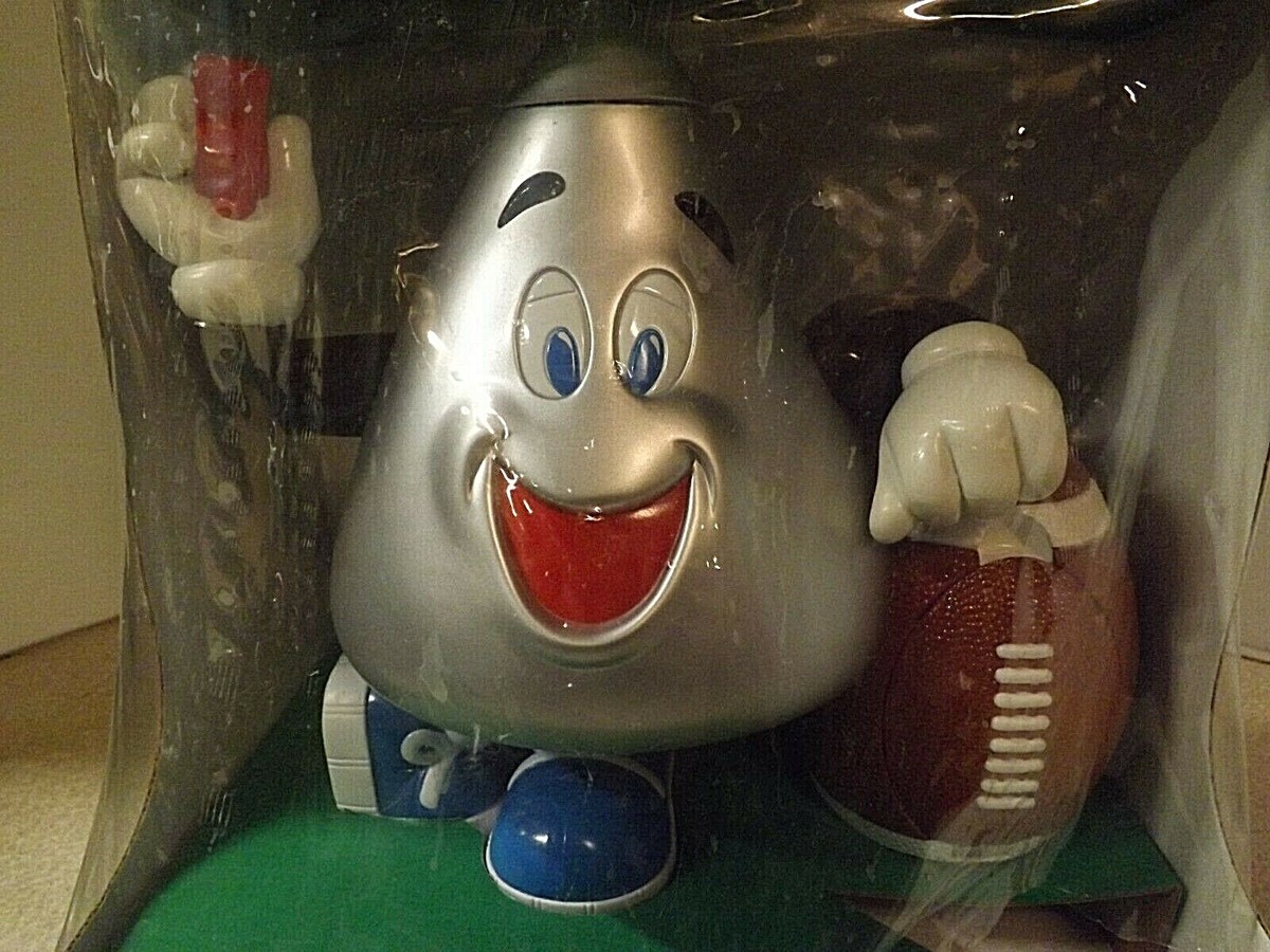 HERSHERYS KISSES VINTAGE FOOTBALL CANDY DISPENSER NO CANDY | eBay