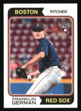 Franklin German 2023 Topps Heritage #77 BASEBALL Card