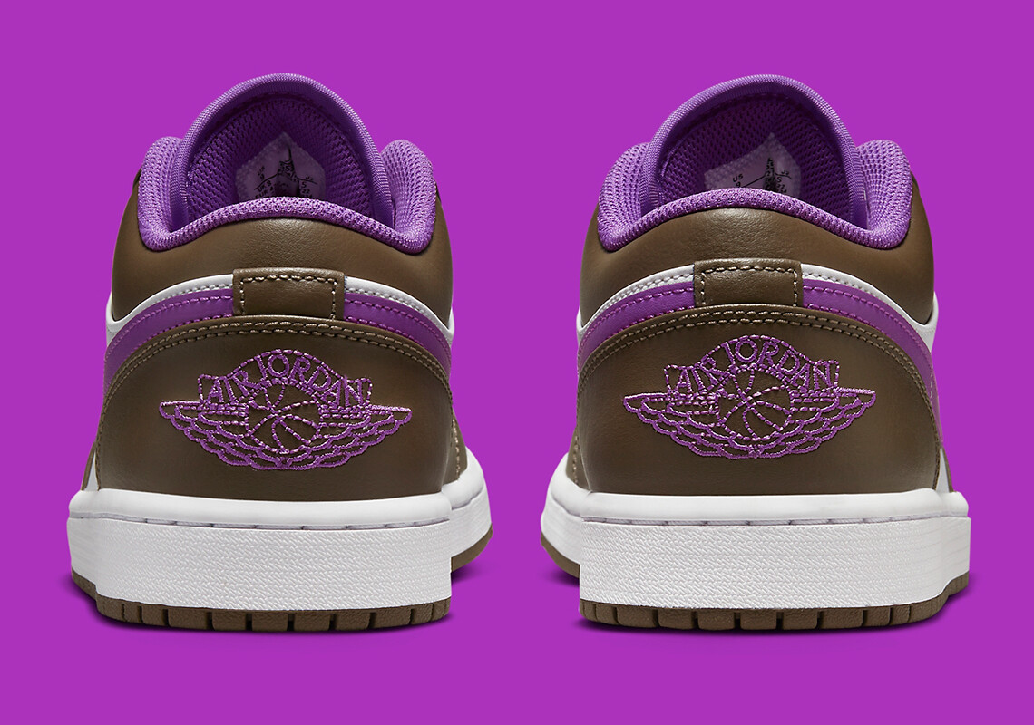 Nike Air Jordan 1 Retro Low Purple Mocha Palomino Wild Berry