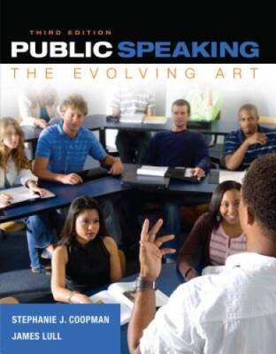 Public Speaking: The Evolving Art (with MindTapTM Speech Printed Acces - GOOD