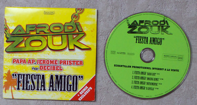 PAPA A.P., JEROME PRISTE FEAT. DEZIBEL - AFRODI ZUUK - ''FRIEND PARTY - PROMO CDs