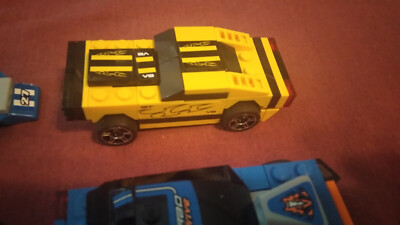 A Lego Lot 4 Small Racer Cars 85775 8194 8197 8196 85776 McDonalds