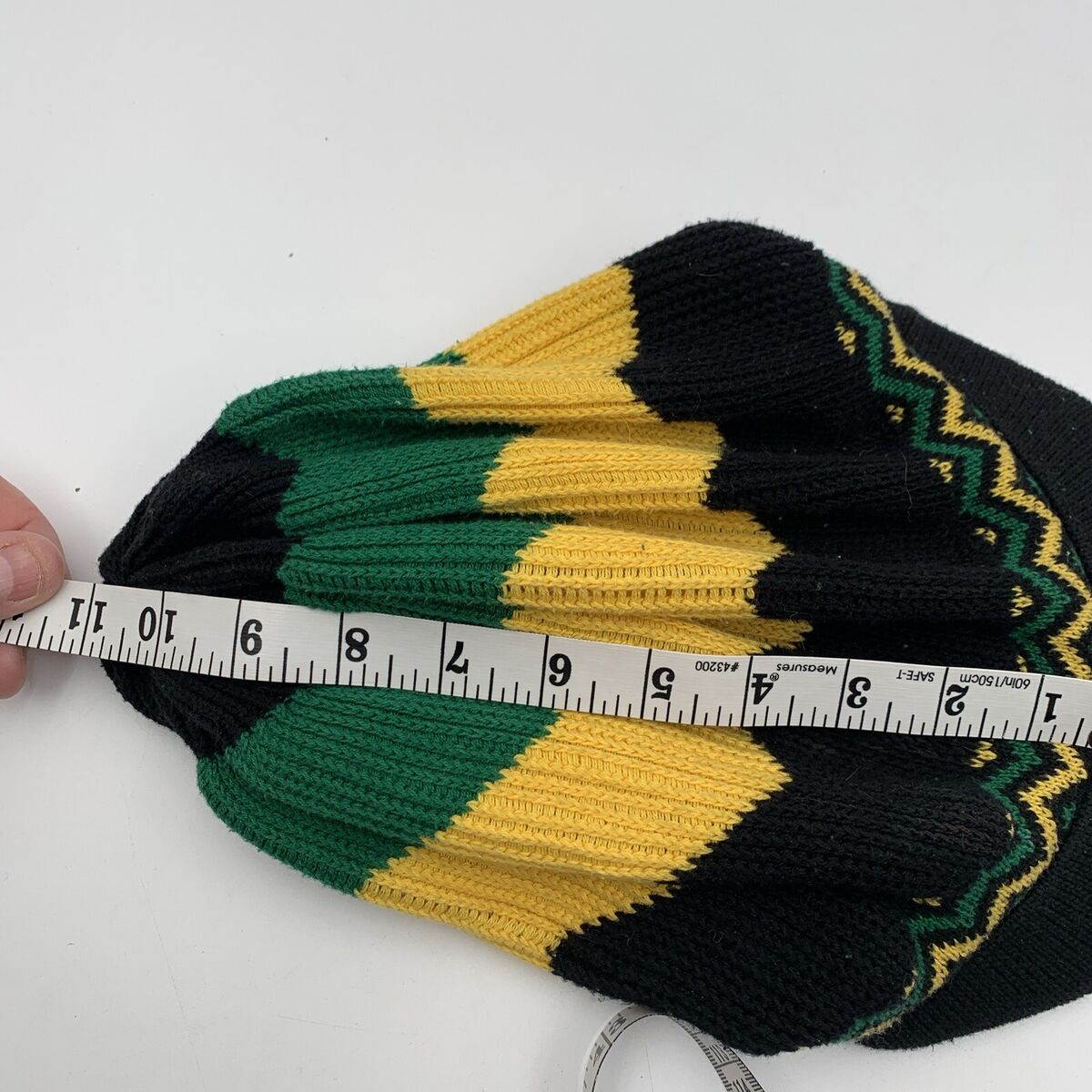 Rasta Tam Dreadlock Tube Hat With Brim Black Green Yellow | eBay Rasta Tam Dreadlock Tube Hat With Brim Black Green Yellow | eBay