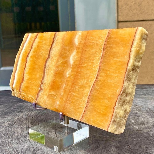 1.56LB Natural yellow calcite flakes mineral polished crystal energy therapy - 第 6/18 張圖片