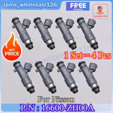 Set of 8 Fuel Injectors For Nissan Titan Flex Fuel 2005-2006 5.6L V8 16600-ZH00A