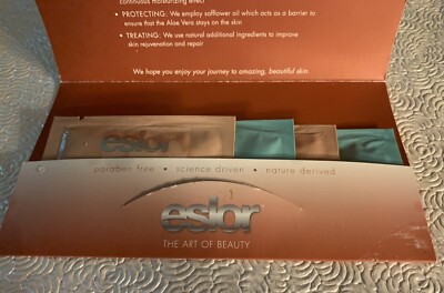 Eslor Art Of Beauty Introductory Collection Travel Sample Pack Clean Scrub Cream