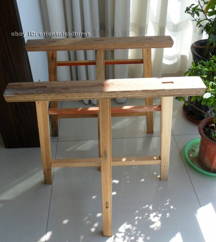 Chinese suzhou Embroidery Wooden Frame stool pair (for hand embroiderring) - Picture 6 of 7