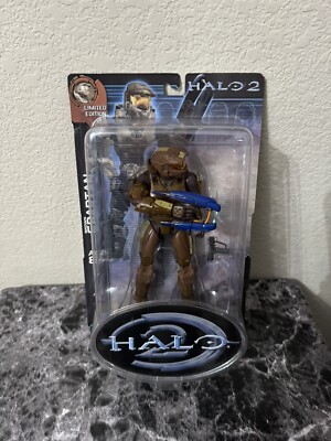 Halo 2 Brown Spartan Limited Edition with Plasma SMG & Magnum Action Figure