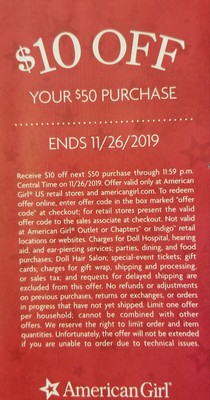 american girl online coupon code