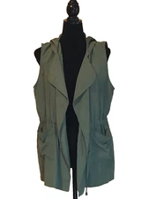 Active USA Collection Vest Army Green Size Large