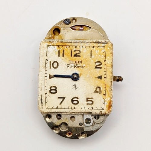 Mouvement De Montre Elgin De Luxe 17 Bijoux - Pour Pièces Ou Réparation, Occasion Mécanique