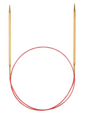 Addi Lace Gold Tip Stricknadeln fest rund 40/50/60/80/100/120/150 cm