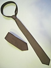 Cravatta kaki Esercito Italiano militare soldato drop Originale NUOVA