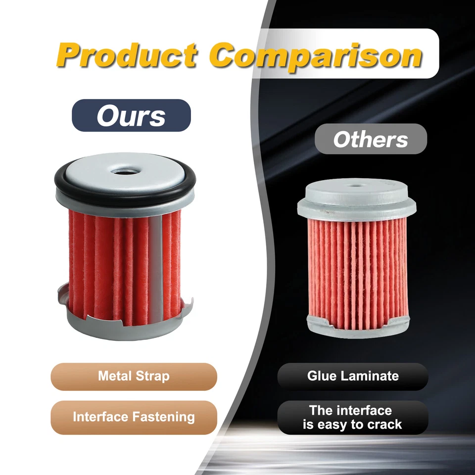 Filtro de transmisión automática con junta tórica para Honda Ridgeline 2006-2014 Foto 3 de 4