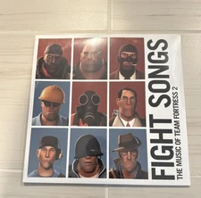 Fight Songs: The Music of Team Fortress 2 Vinyl Record Soundtrack LP + Poster