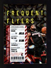2020-21 HOOPS FREQUENT FLYERS PURPLE EXPLOSION #2 DERRICK JONES JR. MIAMI HEAT
