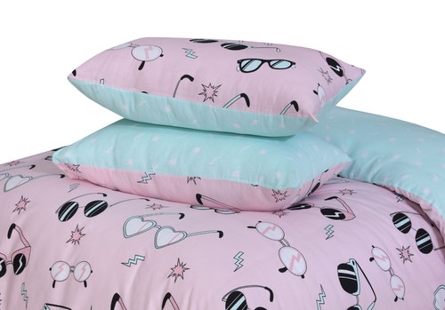 Kids Duvet Cover & Fitted Sheet Set – 100% Cotton Bedding – Boys Girls Bed Set - Picture 29 of 31