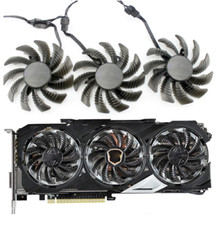 Cooling Fan For Gigabyte GTX980Ti GTX 980 TITAN X 78MM PLD08010S12HH T128010SU