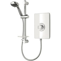 Triton ASP09GSWHT Aspirante   9.5KW 5 Spray Pattern  Electric Shower - White