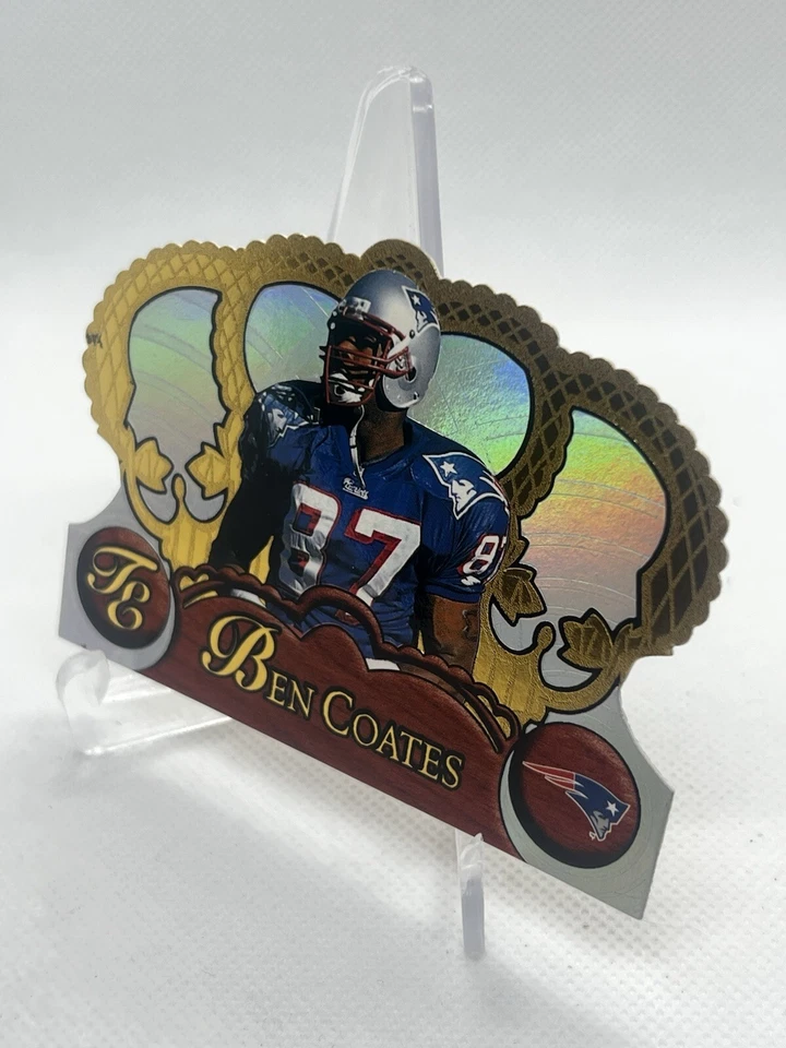 Ben Coates 1997 Pacific Crown Royale #80 Patriots - Image 2 of 4